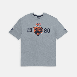 New Era Shirt - NFL Munich New York Giants grau XL Chicago Bears