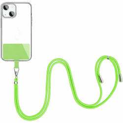 FYISWHO Handykette Universal,Einstellbar Halskette für google pixel 8 7 pro 6 6a 7a 5 5a 4 4a 4g 5g 3 3a 2 xl,Handyband Handy Kette für sony xperia 10 5 1 ii iii iv v xz2 xz3 l3 l4 (light green)
