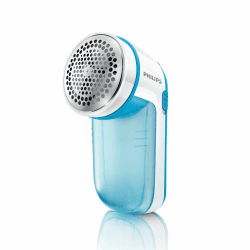 Philips Fusselrasierer – Fusselentferner für Kleidungsstücke, geeignet für alle Textilien, 2 Höheneinstellungen, batteriebetrieben (2X AA-Batterien inkl.), blau (GC026/00)