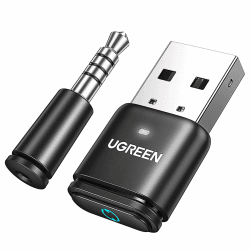 UGREEN aptX 5.3 Bluetooth USB Audio für PS5/PS5 Pro/PS4/Switch/PS4 Pro Dongle Freisprechanruf Bluetooth Adapter für PC Bluetooth Stick für Windows, macOS