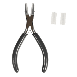 Rayher Flachzange mit Kunststoffbacken, 14 cm, für Schmuck, Schmuckzange, Bastelzange, 69150000