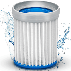 tillvex Ersatzfilter für Poolsauger bis zu 25 m³ (25000 Liter) | Filterkartusche für Pool Bodensauger elektrisch