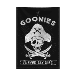 Grupo Erik WandDeko Rollbild The Goonies Kakemono aus Stoff Poster 70 x 100 cm - Offizielles Lizenzprodukt