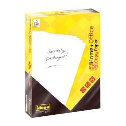 Idena 10548 - Kopierpapier A4, 500 Blatt, weiß, Papierqualität 80g/m², für den täglichen Gebrauch, zum Drucken, Kopieren und Faxen, geeignet für Laser & Inkjet