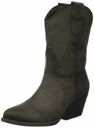 BAGATT Damen D12-ag030 Western Boots 38 EU Dunkelgrün
