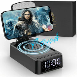 ZOOI Geschenke für Männer, Bluetooth Lautsprecher mit Handyständer, Männergeschenk, Geschenke für Papa, Geburtstagsgeschenk für Männer Geschenk Gadgets für Männer Geschenke Valentinstag