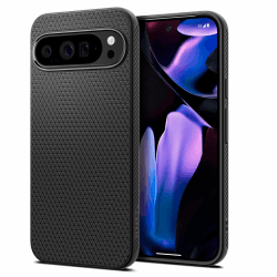 Spigen Liquid Air Hülle Kompatibel mit Google Pixel 9 Pro XL [Made for Google] -Schwarz
