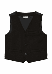 s.Oliver Jungen Weste 104 Schwarz