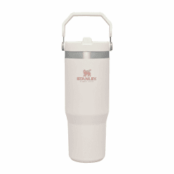 Stanley IceFlow Flip Straw Trinkflasche mit Strohhalm 0.89L - Thermosflasche Hält 12+ Stunden Kalt - Auslaufsicher - Trinkflasche Sport - Wasserflasche BPA Frei - Spülmaschinenfest