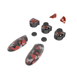 Thrustmaster eSwap X Red Colour Pack, Pack mit 7 Hintergrundbeleuchteten für eSwap X Controller