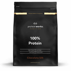 Protein Works – 100% Protein, 1,25 kg, proteinreiche Mischung, 41 Portionen, Schokoladenseide