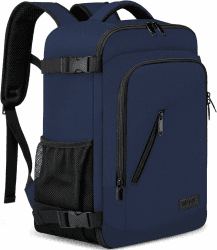 für Ryanair Handgepäck 40x20x25 Handgepäck Rucksack für Flugzeug 20L Klein Reiserucksack für Herren Damen Handgepäck Tasche Laptop Rucksack 14 Zoll mit USB Ladeanschluss Reisetasche für Weekender,Blau Blau 40 x 20 x 25cm-20L