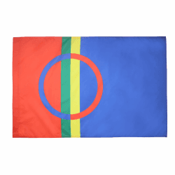 AZ FLAG - Flagge Samen - 150x90 cm - Lappen Samische Fahne 90 x 150 Cm Scheide Für Mast - Flaggen