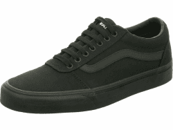 Vans Herren Ward Sneaker 50 EU Canvas Black Black