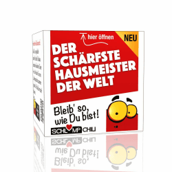 Schlump-Chili⎥Schärfster Hausmeister Geschenk - ein witziges Präsent für den Hauswart