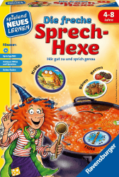 Ravensburger 24944 - Die freche Sprech-Hexe - Spielen und Lernen für Kinder, Lernspiel für Kinder ab 4 Jahren, Spielend Neues Lernen für 2-4 Spieler