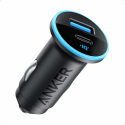 Anker USB C Car Charger (52,5W), 323 12V Handy Ladegerät für Auto / Kfz mit PowerIQ 3.0 Schnelladen für iPhone 15 14 13 12 11 Pro Max mini X XS Samsung Galaxy S23/22/21 iPad Pro Pixel und weitere