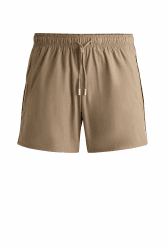 BOSS Herren Badeshorts Beachwear Swimshorts Badehose Iconic M Dark Beige259