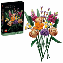 LEGO Botanicals Blumenstrauß - Künstliche Blumen Set für Erwachsene - Zimmerdeko und Geschenk zum Valentinstag für Frauen & Männer, Freund oder Freundin - Wohnaccessoires - Botanik Kollektion 10280