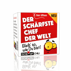 Geschenk Set⎪Der schärfste Chef der Welt⎪ein witziges Präsent für (d) einen Boss
