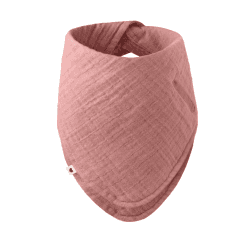 Bibs Bandana Weiches Lätzchen. Bio-Baumwoll-Musselin. Dänisches Design, Einheitsgröße (0-36 Monate), Dusty Pink