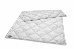 Böhmerwald Exclusiv Kamelhaardecke, allergikergeeignet, 100% Kamelhaar, Füllgewicht: 1750gr., Wärmeklasse: warm, Größe: 155 x 220 cm, OEKO-TEX ® STANDARD 100, Weiß