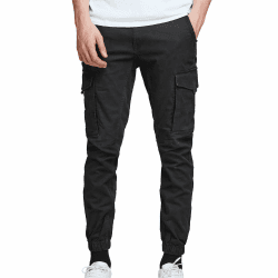 JACK & JONES Herren Hose 31W / 34L Schwarz
