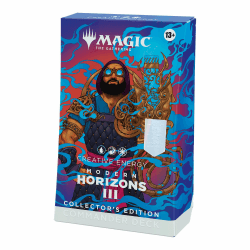Magic: The Gathering Modern Horizons 3 Commander-Deck: Collector’s Edition – Kreative Energie (Deck mit 100 Ripple-Foilkarten, Sammler-Booster-Probepackung mit 2 Karten + Zubehör) (English Version)