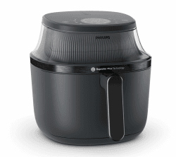Philips Airfryer 3000 Series 4.2L, Kochfenster, 16-in-1 Kochfunktionen, RapidAir Plus Technologie, Fat Removal, HomeID Rezepte-App, mühelose Reinigung (NA320/00)