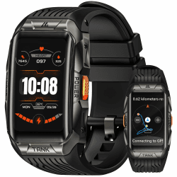 KOSPET Tank X2 Ultra Smartwatch GPS und Telefonfunktion, Fitness Tracker mit 60 Tage Akkulaufzeit, 50M wasserdicht, Bluetooth anrufen, 1.64“ AMOLED Display, integriertes Barometerdruck/Höhe/Kompass