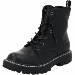 Palado Schnürboots Damen Sideros Spark – stilvolle und robuste Boots aus hochwertigem Material – leicht gefüttert & bequem – perfekt für Herbst und Wintertage 40 EU Schwarz