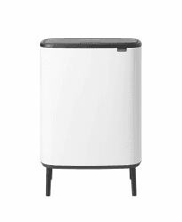 Brabantia 130205 Mülleimer, Weiß, 60 liter