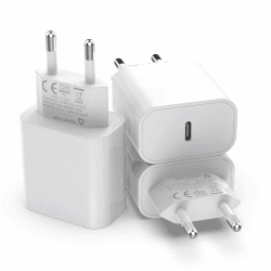 USB C Adapter, 25W USB C Ladegerät 3er Pack schnellladegerät für iPhone 14 pro/15 plus/16 13 12 11XR iPad, PD 3.0 iPhone Ladegerät netzteil usbc stecker Ladeadapter Ladestecker Charger, Ohne Ladekabel