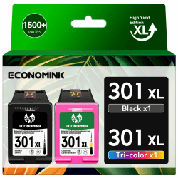 301XL Druckerpatronen Multipack Kompatibel für HP 301 Druckerpatronen, 301XL Schwarz und Farbe für DeskJet 3050 1050 1510 2544 2549 Envy 4500 4504 5530 5534 OfficeJet 2620 4630 4632 4634 Drucker