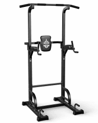 Sportsroyals Power Tower Dip Station Klimmzugstange für Heim-Fitness-Studio Krafttraining Workout-Ausrüstung, 204.1 kg