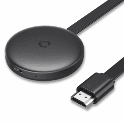 Wireless HDMI Adapter, 2,4/5 GHz Kabelloser HDMI-Sender und -Empfänger 1080P WiFi Display Dongle Unterstützt Miracast/DLNA/Airplay Kompatibel mit iPhone, iPad, Smartphone, Laptop, PC, Monitor, HDTV