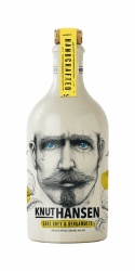 KNUT HANSEN DRY GIN EARL GREY BERGAMOTTE I Weltweit ausgezeichnet | Im Herzen Hamburgs zu Hause I 0,5l I 40% Vol.