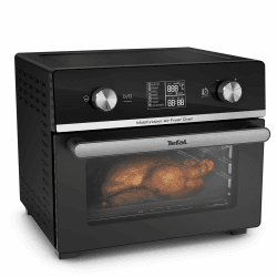 Tefal FW6058 Multifunction Air Fryer Oven Heißluftfritteuse und Multifunktionsofen | 20 L Kapazität | 10 Auto-Programme | energiesparend | digitales Touchdisplay | inkl. Zubehör, Schwarz