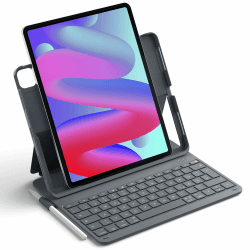 Inateck Tastatur Hülle Kompatibel mit iPad Air 13 Zoll (2024), Ultraleichte Tastatur Hülle für ipad Pro 12.9 Zoll 6/5/4/3 Gen,QWERTZ,mit Stifthalter,BK2007-13