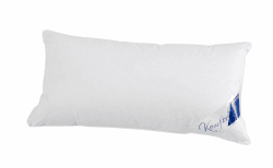 Böhmerwald Komfort Kopfkissen, 85 % Federn / 15 % Daunen, Füllgewicht: 575 g, Stützkomfort: fest, 40 x 80 cm, Weiß, 1 Stück (1er Pack)