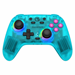 GameSir Nova Wireless Switch Pro Controller für Switch/Lite/OLED, Switch Controller mit Hall-Effekt JoySticks, RGB LED, Turbo, programmierbar, Bewegungssteuerung, Wake Up Funktion (Grün)