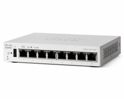 Cisco Catalyst 1200-8T-D-Smart-Switch, 8-Port-GE, EXT. PS, Desktop, eingeschränkter Lebenszeitschutz (C1200-8T-D)