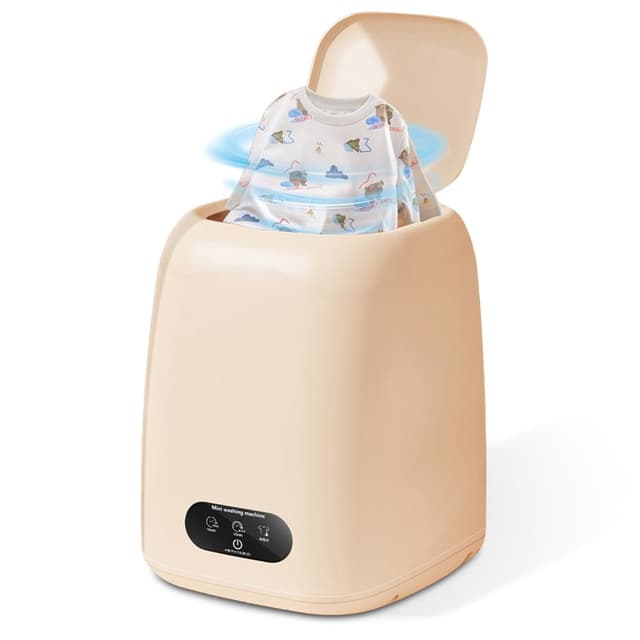 Mini Waschmaschine, 9 L 1.35 kg Tragbare Mobile Mini-waschmaschine, für Babykleidung, Unterwäsche, Camping, Wohnmobile