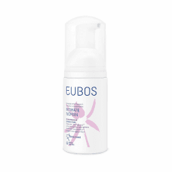 EUBOS INTIMATE WOMAN | Schaumdusche | Schäumende Pflege für den weiblichen Intimbereich | Unterstützt den natürlichen pH-Wert | Unparfümiert | 100ml