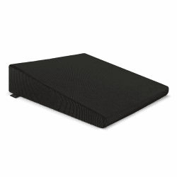 Brandsseller Sitzkeilkissen Stuhlkissen Autositzkissen Bürostuhlkissen - 38 cm x 38 x 8/2 cm Schwarz
