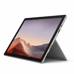 2019 Microsoft Surface Pro 7 mit Intel Core i7-1065G7 (12,3-zoll, 16GB RAM, 256GB SSD) Platin (Generalüberholt)
