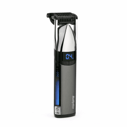 BaByliss Super-X Metal Stubble Trimmer, beweglicher Schneidekopf, Japanischer Stahl, Gründlich und Sanft, für kurze Bärte und Stoppeln, S996E