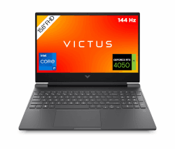 HP VICTUS Gaming Laptop, 15,6" FHD Display 144Hz, Intel Core i7-13620H, 16 GB DDR4 RAM, 512 GB SSD, NVIDIA GeForce RTX 4050 (6GB), QWERTZ, Windows 11, Schwarz