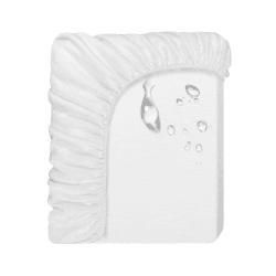 Beedsooth Matratzenschoner 200 x 200 Wasserdicht, Atmungsaktive Tencel Matratzenschutz, Nässeschutz Boxspringbett 200x200cm Matratzenschoner mit Gummizug Rundherum, Weiß