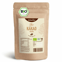 Kakao Pulver Bio 1000g | Kakao-Pulver mit feinstem Aroma | naturbelassen und nicht alkalisiert | vom Achterhof